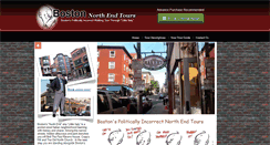 Desktop Screenshot of bostonnorthendtours.com